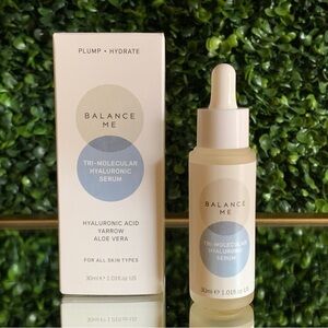 Balance Me Tri-Molecular Hyaluronic Acid Serum | NEW | Full Size | TriMoleculer
